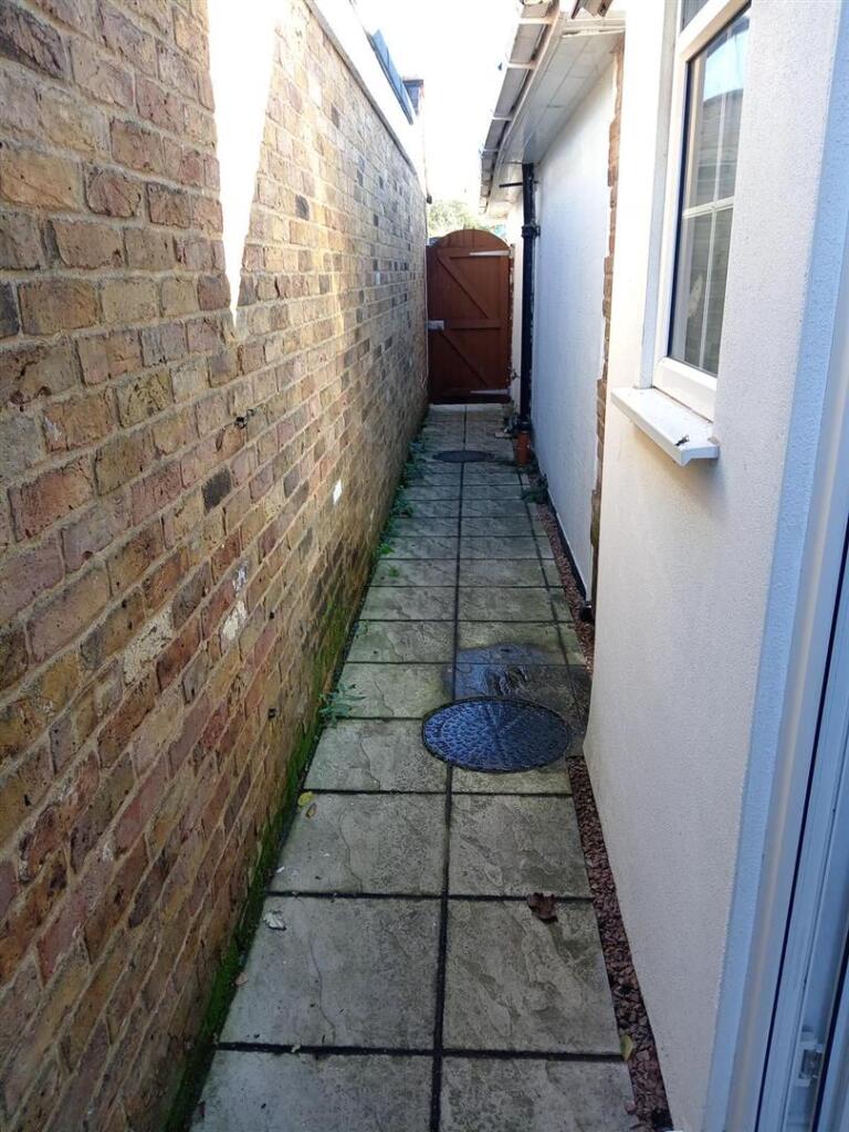 Side entrance