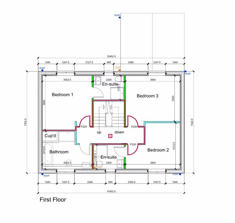 First floor plan