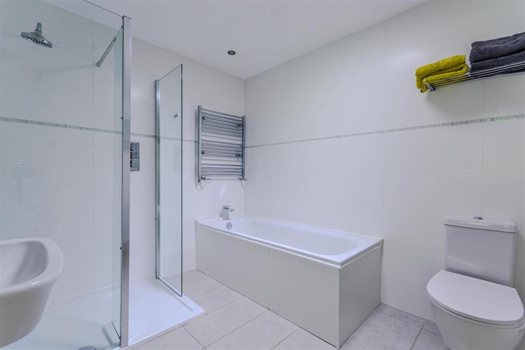 En-suite to bedroom one