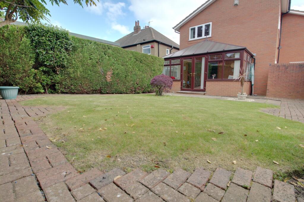 View of the back garden showing part of the rear o