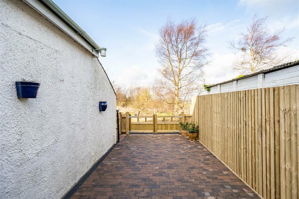 Rear Patio