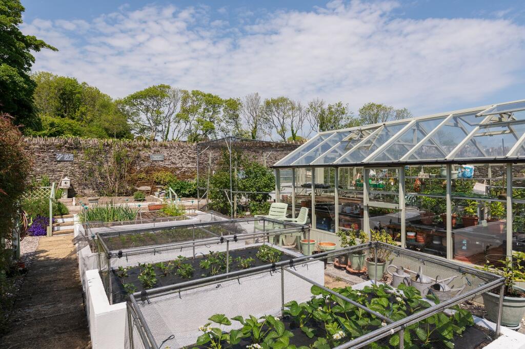 New Strete Lodge, Strete, Dartmouth - Walled Kitchen Garden