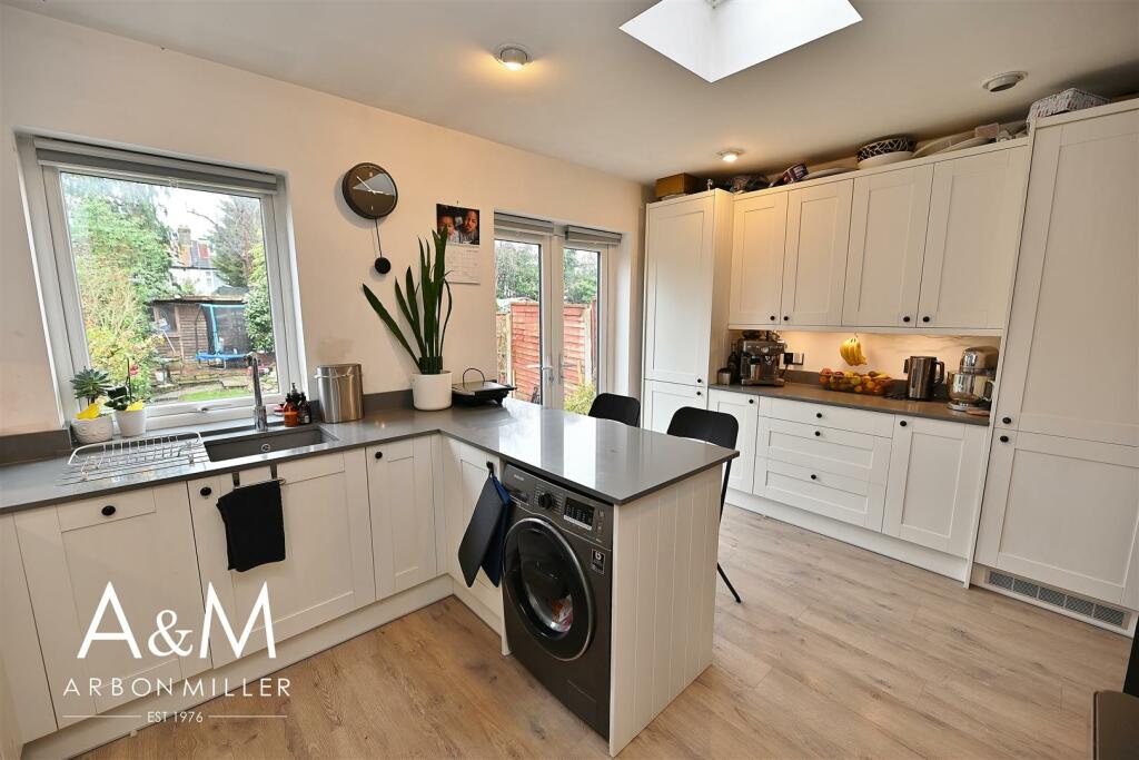 Extended kitchen
