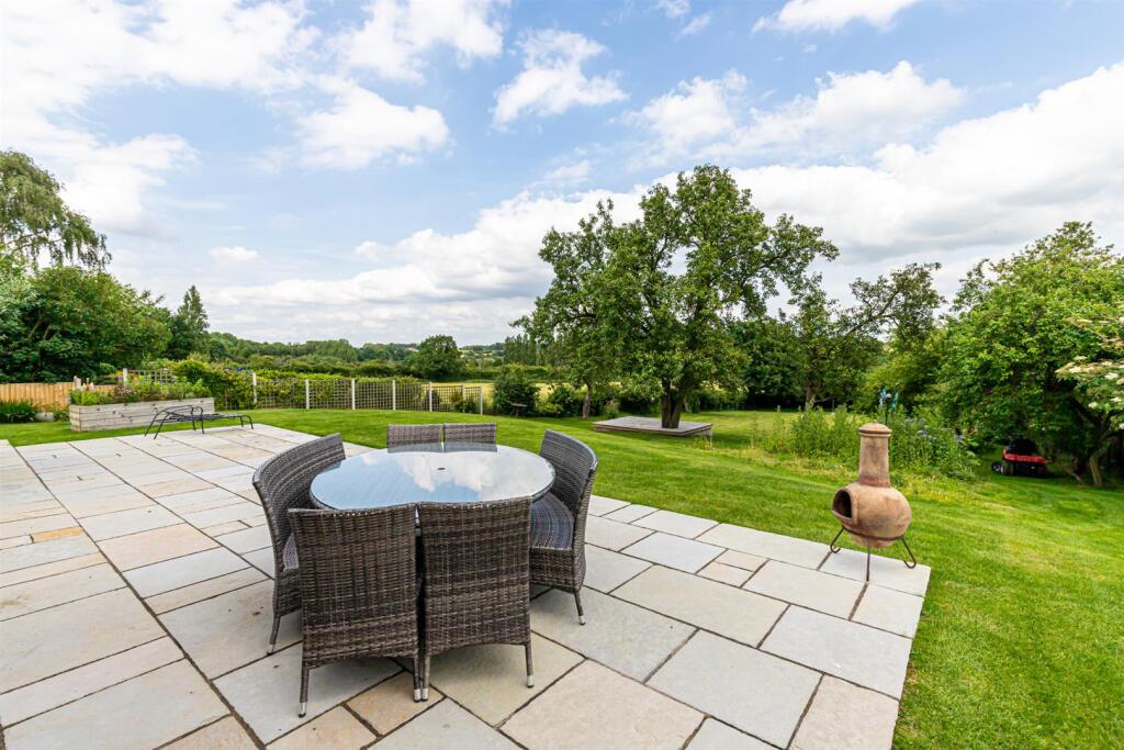 Rear View &amp; Patio