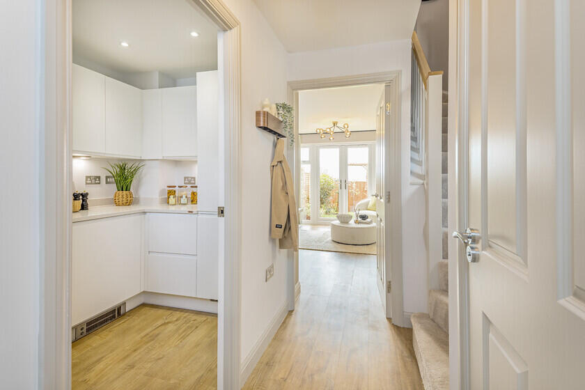 Hallway in the Wilford 2 bedroom home