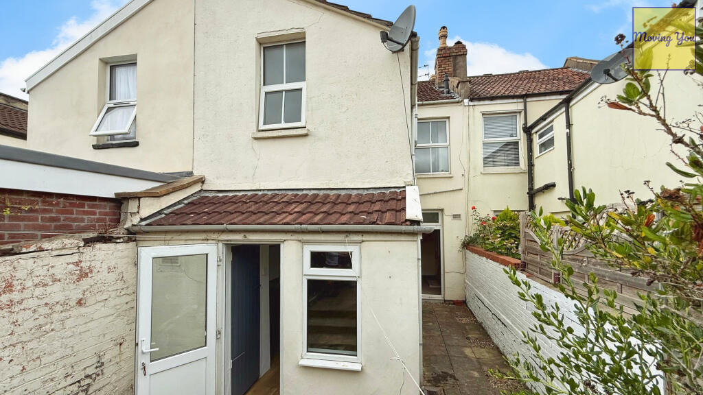 Rear of the property