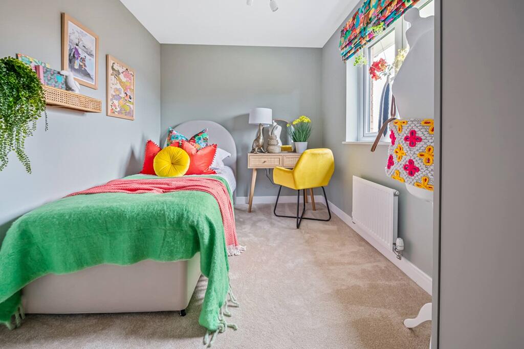 Bedroom 4 is the perfect bedroom for the little one