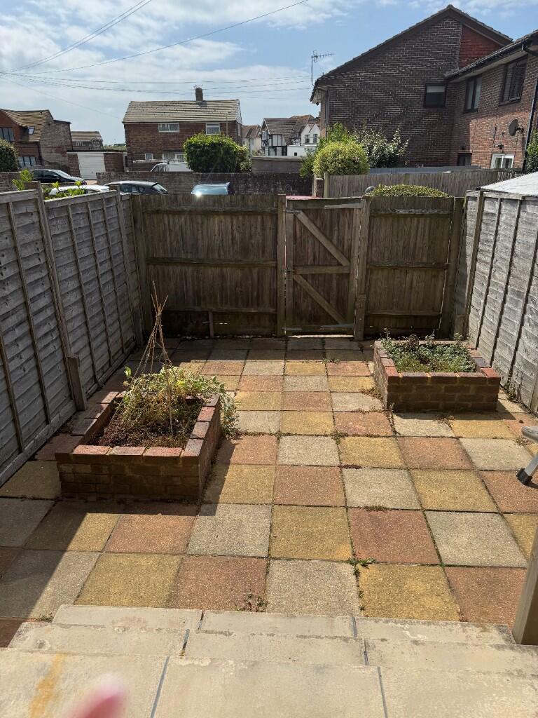 Rear Paved Garden