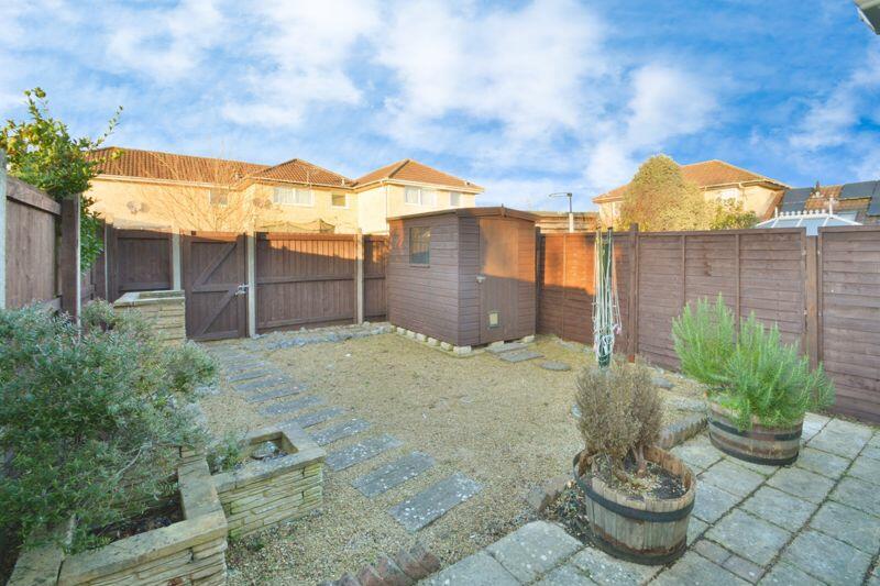 Rear garden