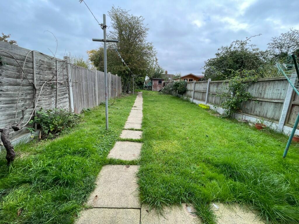 Rear garden
