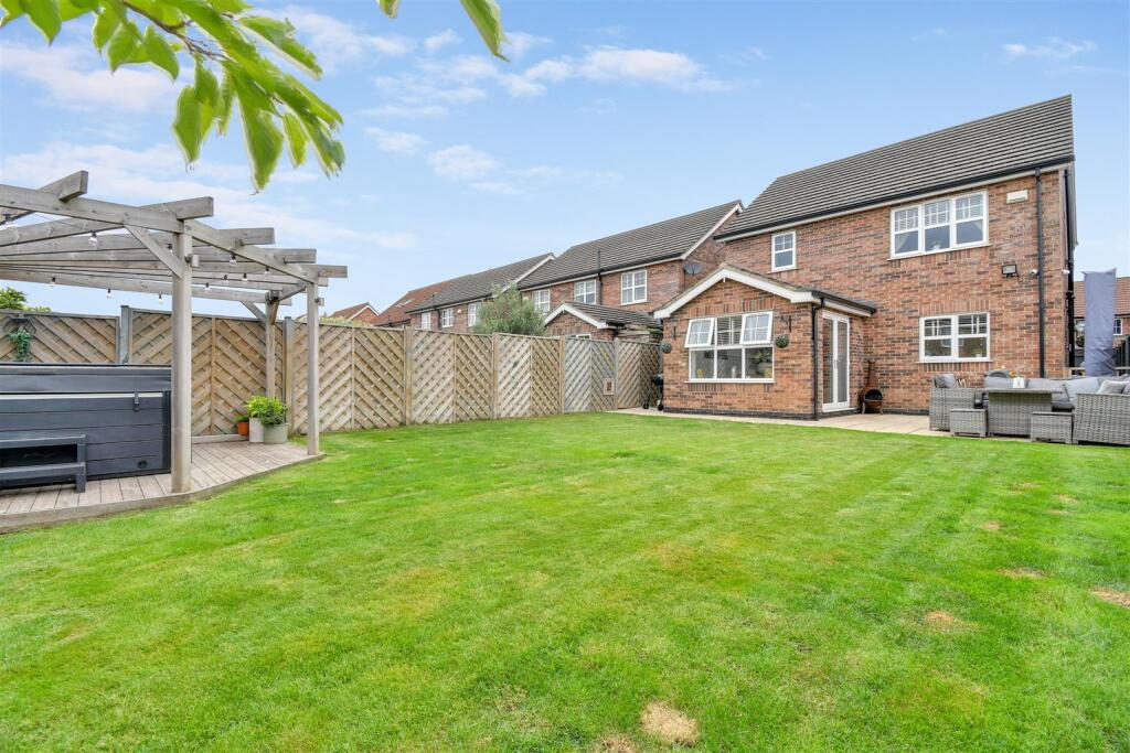 Rear garden