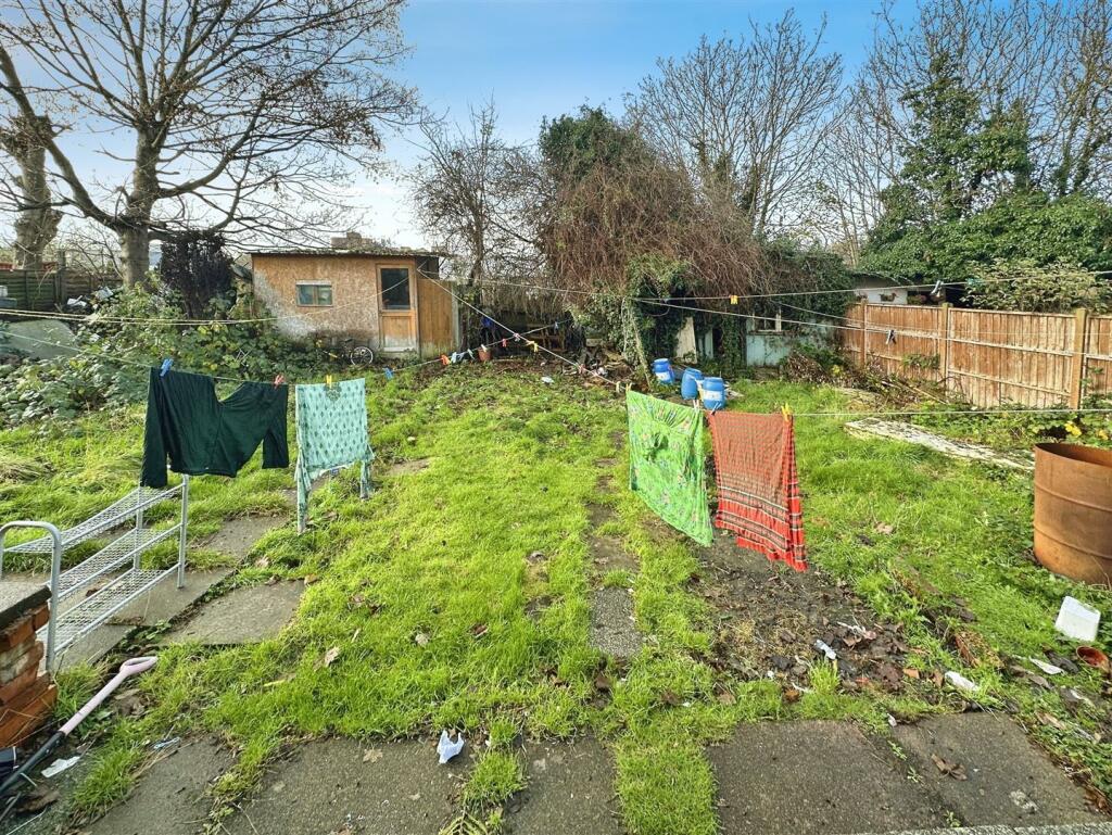 Rear garden