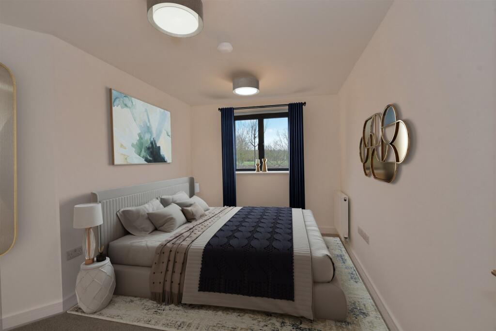 Bedroom Staged