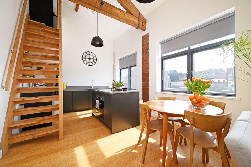 Open plan living area