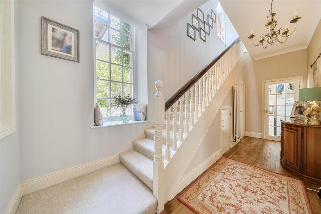 Stairs to first floor