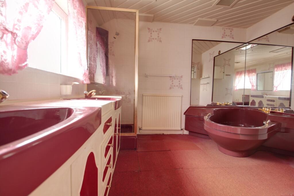 Extended bathroom