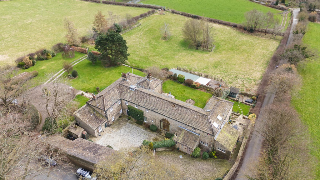 Fenay Grange Farm Aerial Shot