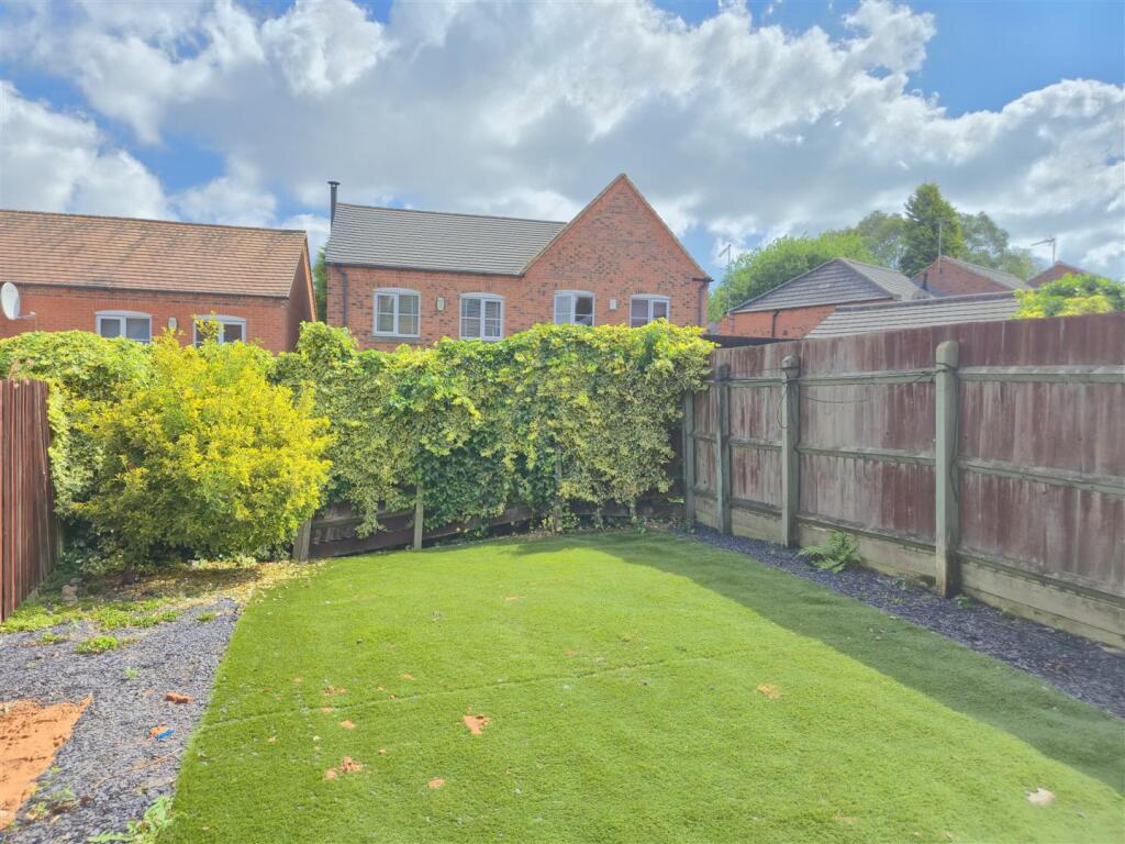 Private Rear Garden