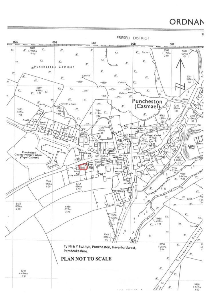 Ty Ni and Y Bwthyn  Plan not to Scale .jpg