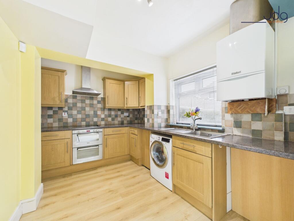 Open Plan Kitchen Diner, leading into the Sun Room