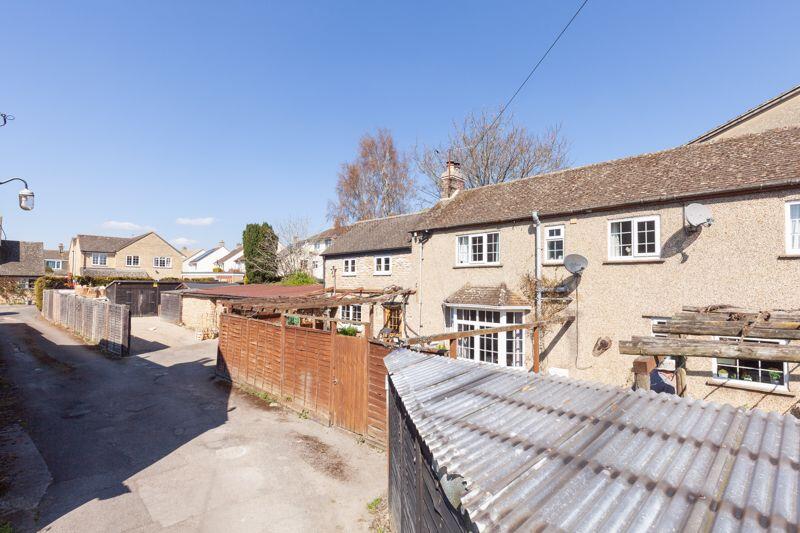 Rear elevation &amp; drive