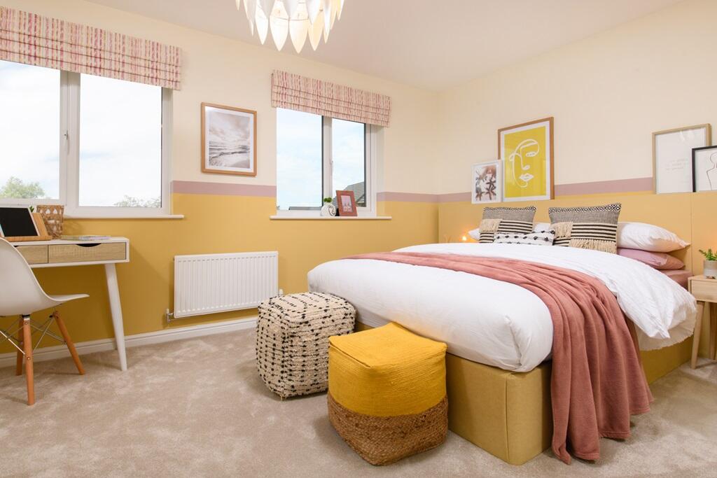 Spacious bedroom two