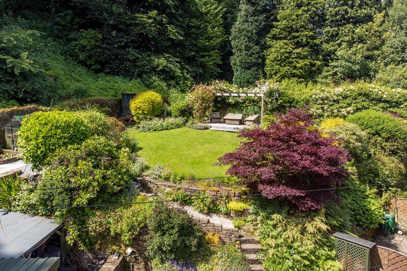 Elevated View of Garden