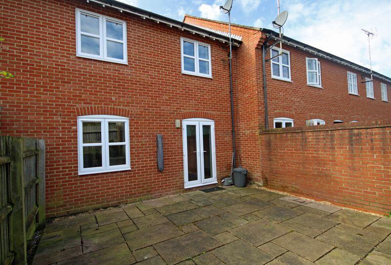 Rear of property