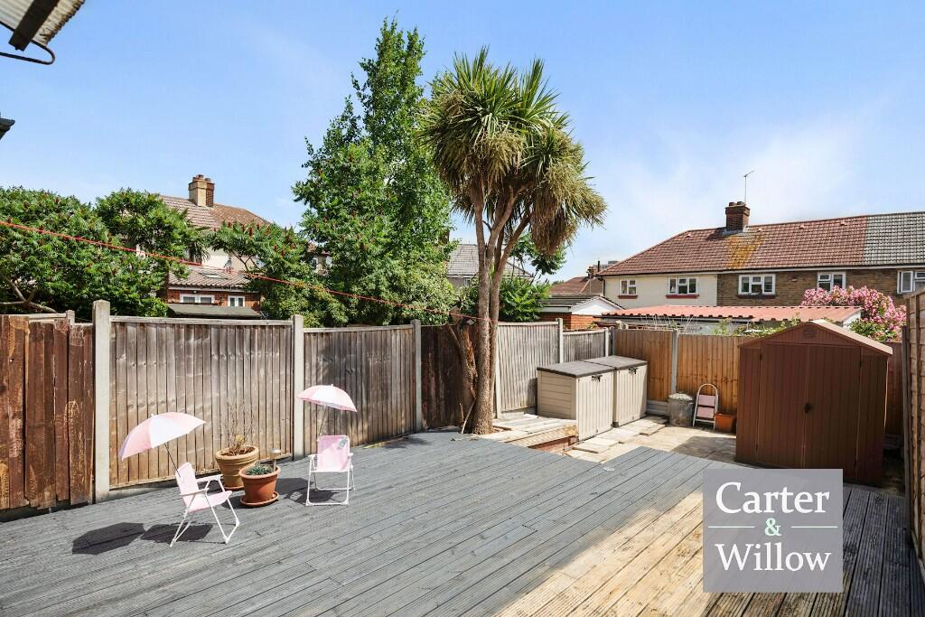 Private rear garden 