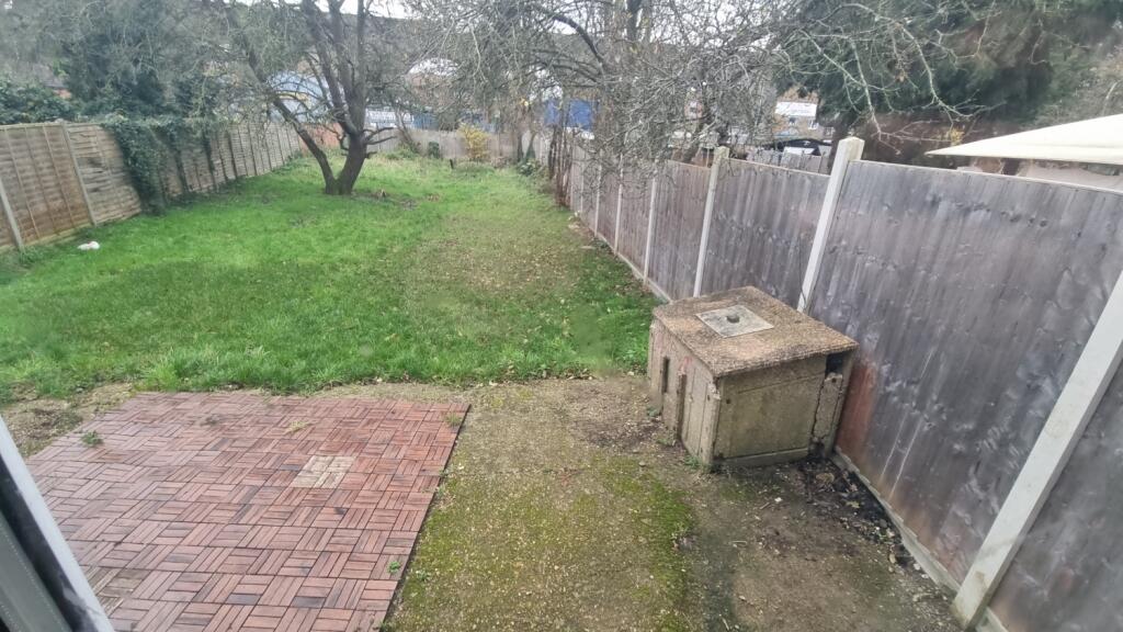 Rear garden