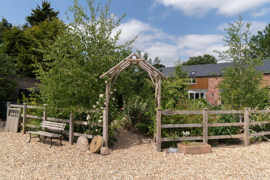 Well established garden