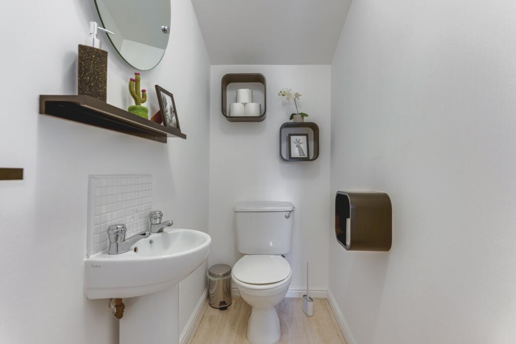 Downstairs cloakroom