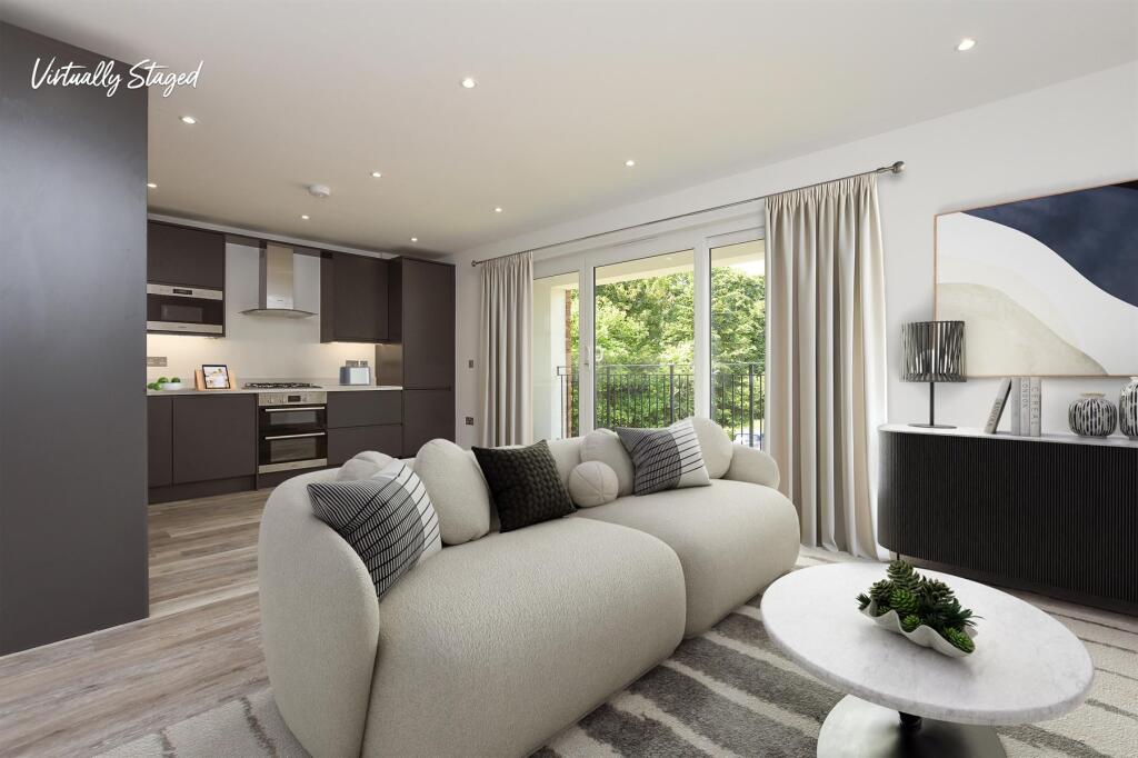 Virtually Staged Lounge/Diner