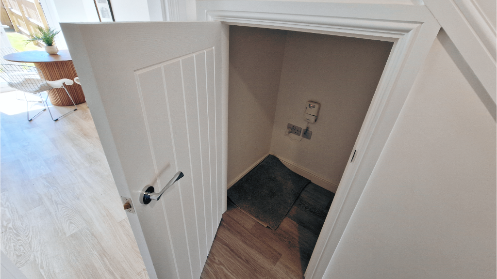 Understairs cupboard