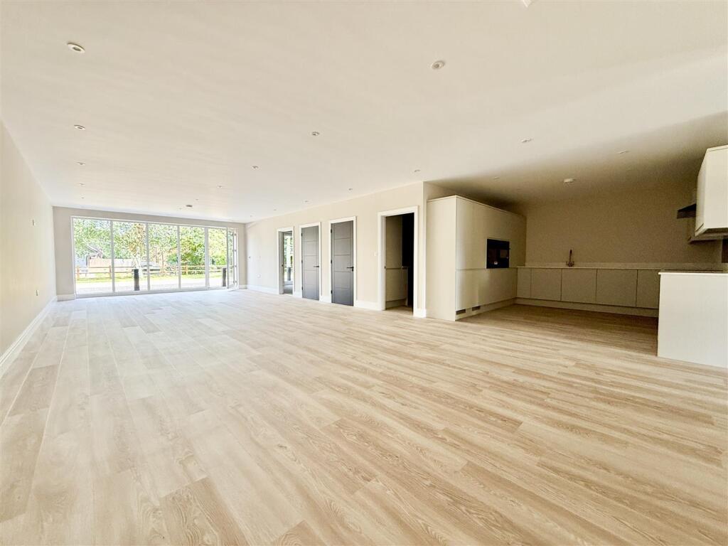 open plan living space