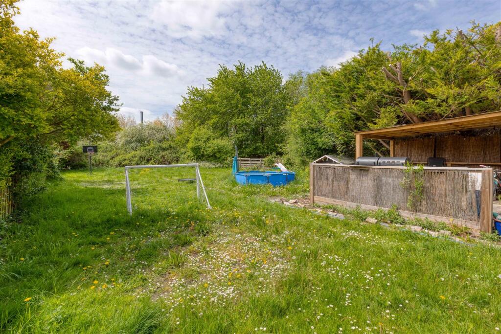 South facing garden