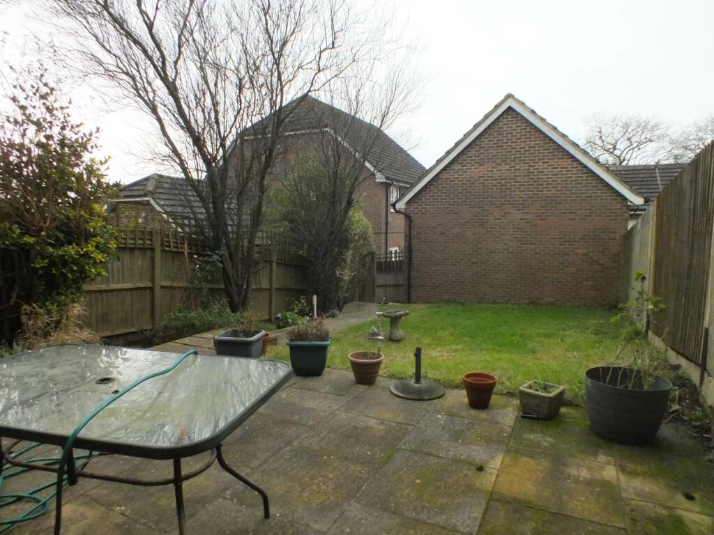 Rear garden