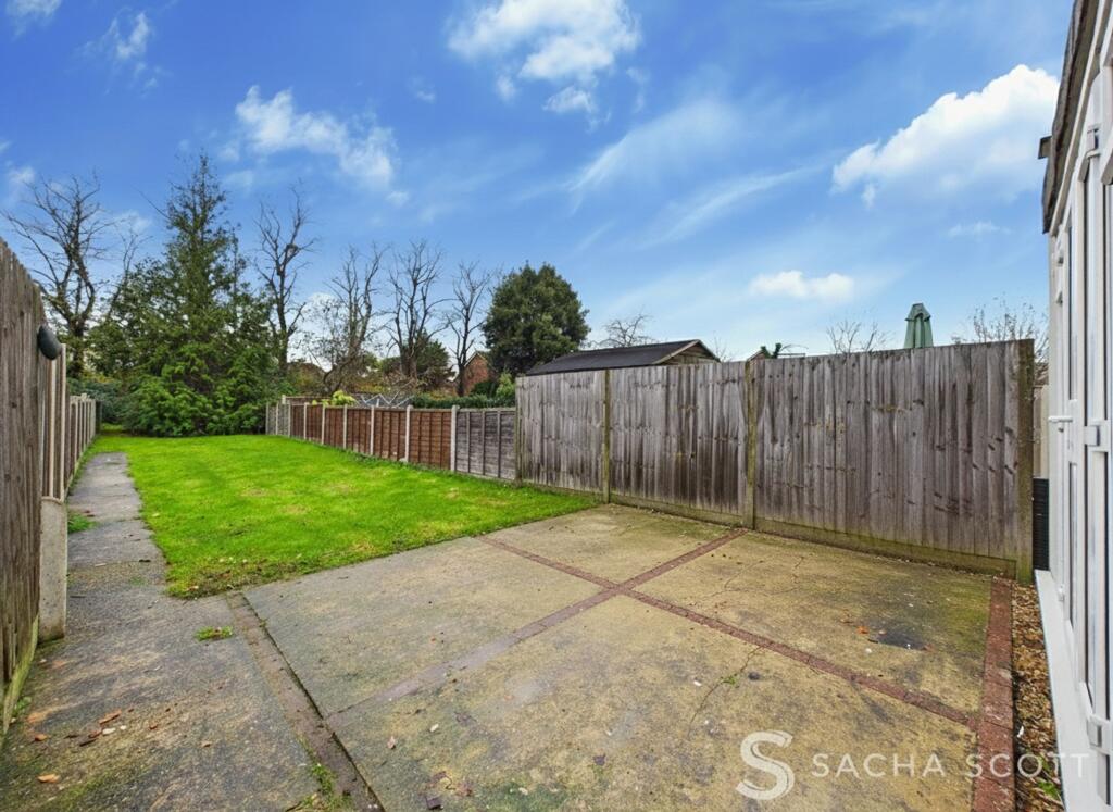 Patio &amp; Rear Garden