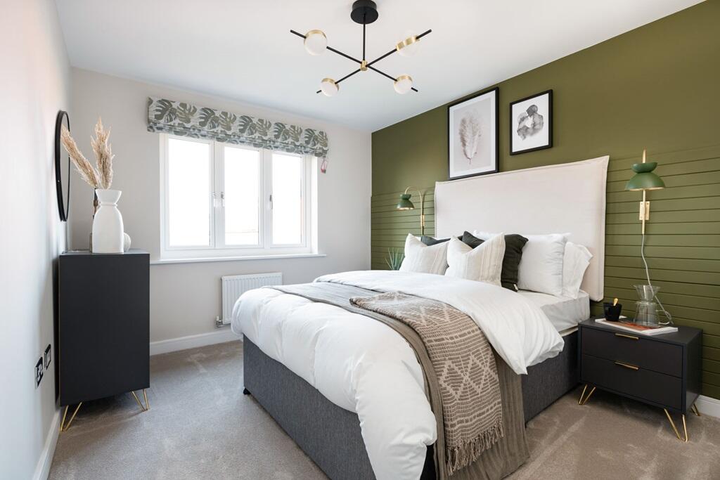 Bedroom 2 is bright and spacious
