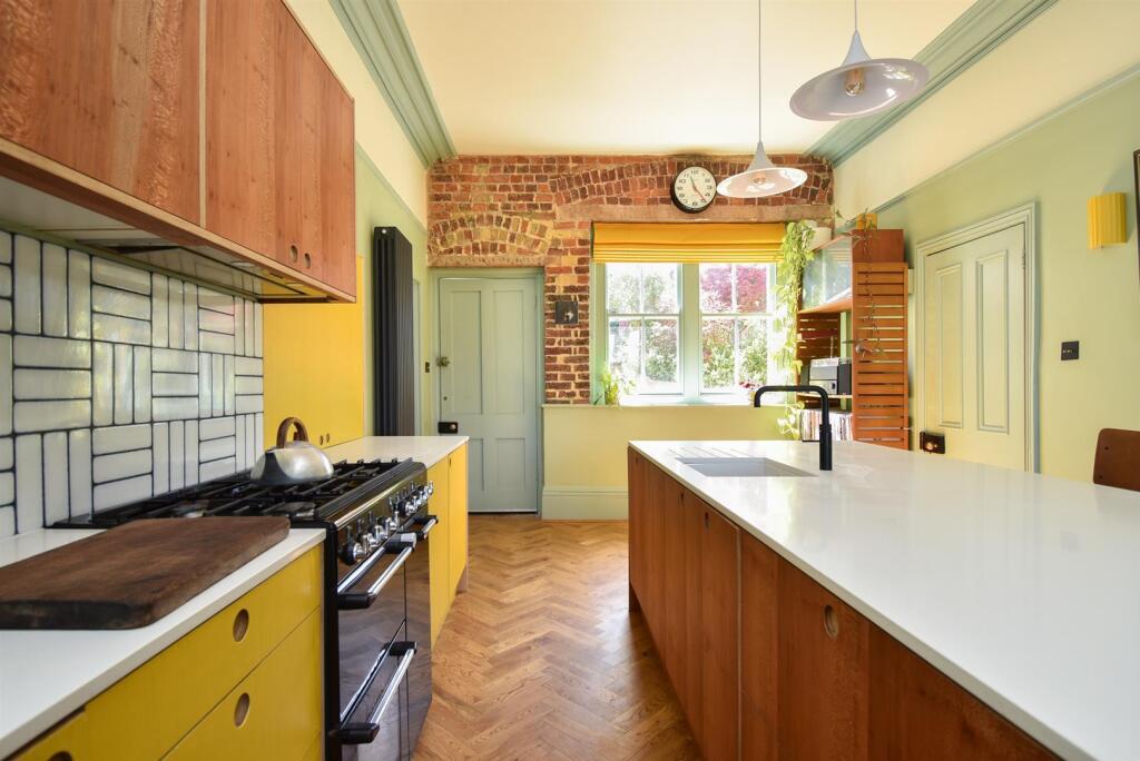 Open plan kitchen