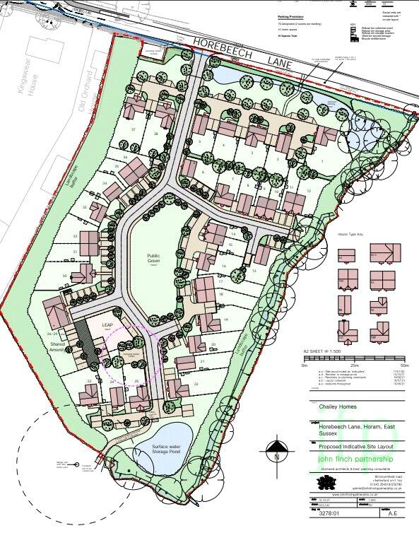 Coloured Site Plan