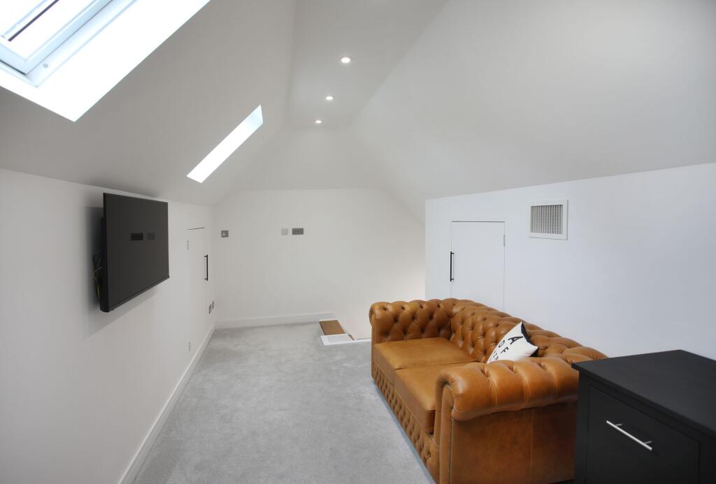 Office above garage