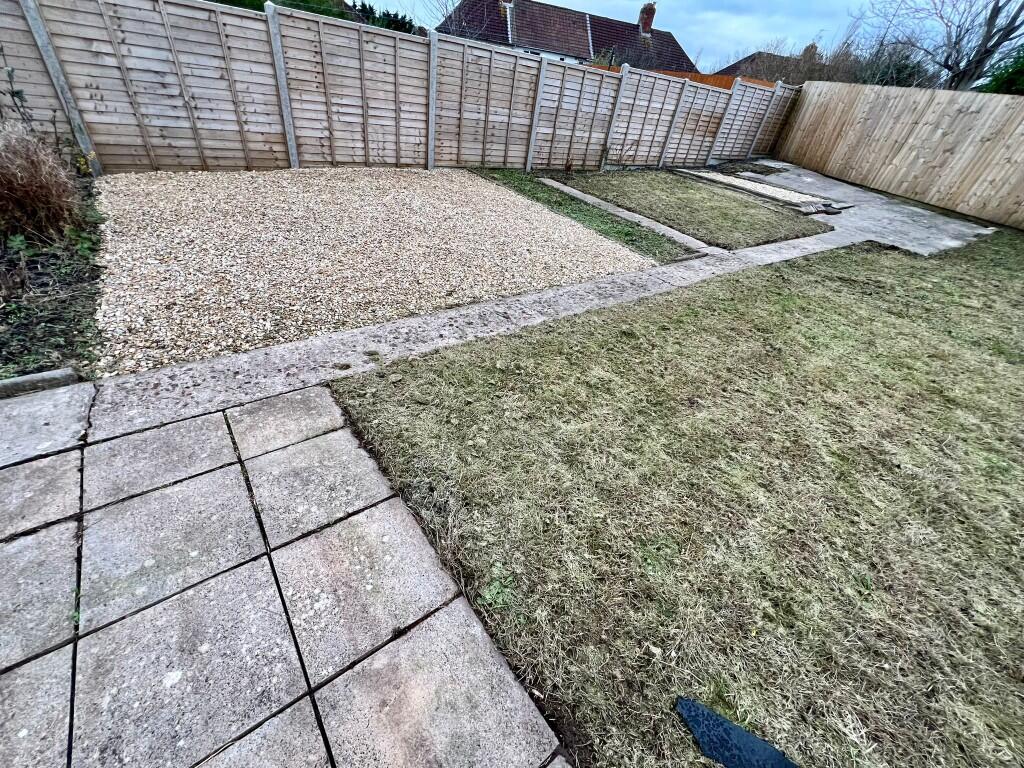 Rear garden