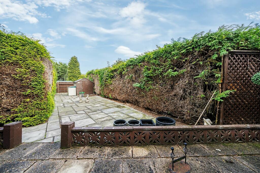 Rear garden