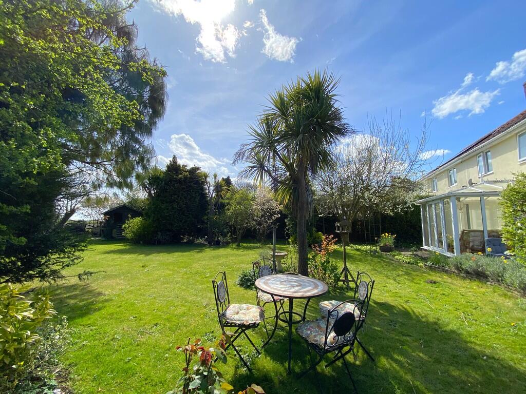Rear garden
