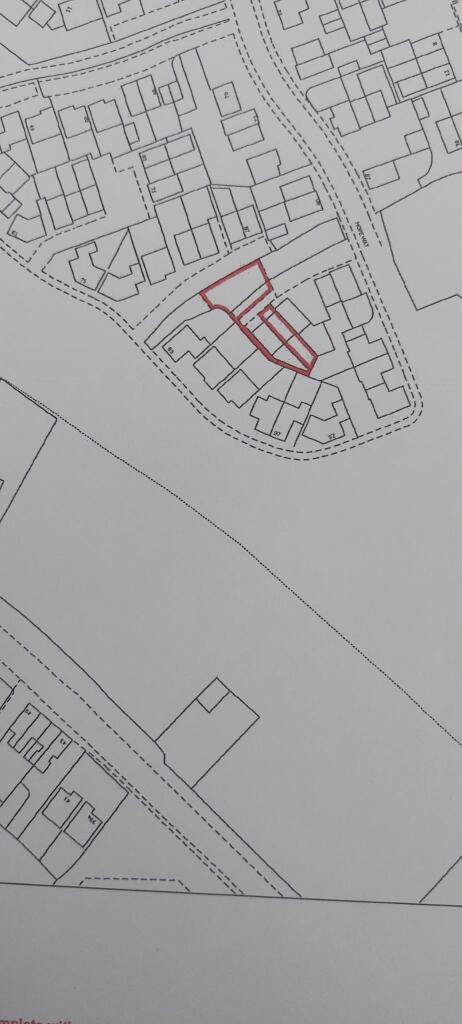 Showing area owned to the front