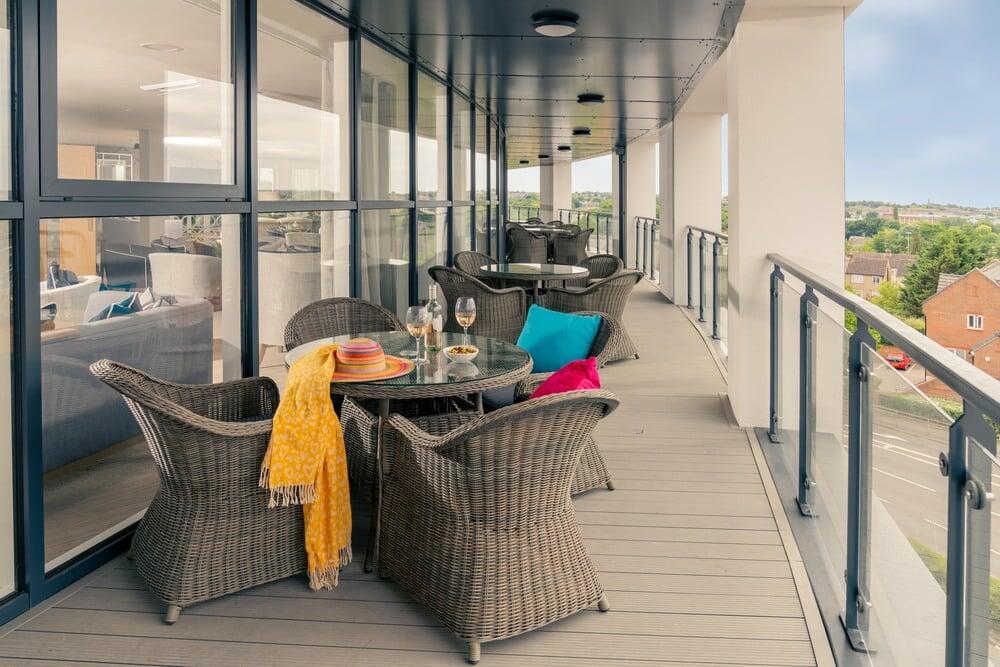 Communal Sky Lounge Balcony