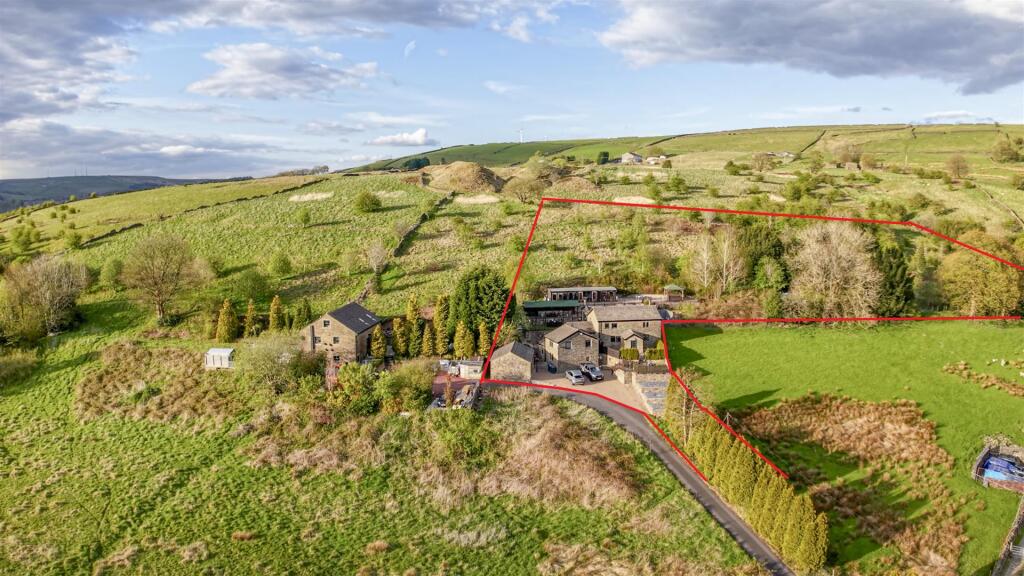 Aerial Setting with Outline