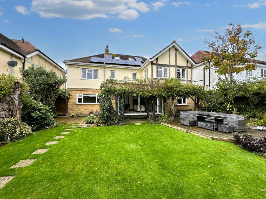 Rear garden