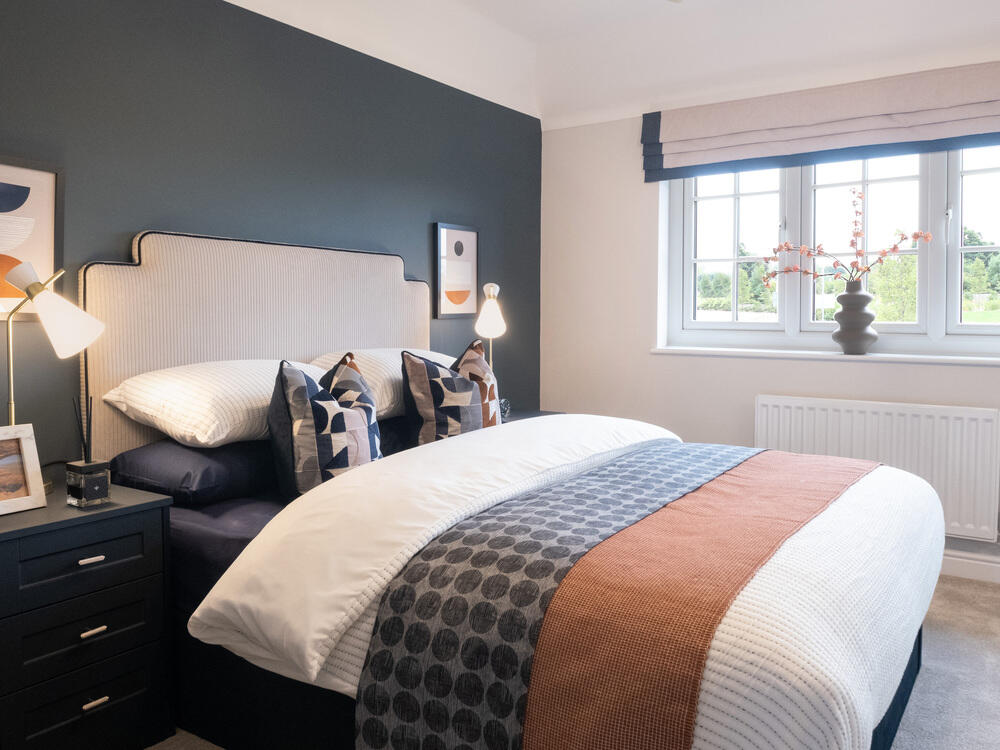 Bedroom 2 of the Cambridge, a 4 bedroom detached house